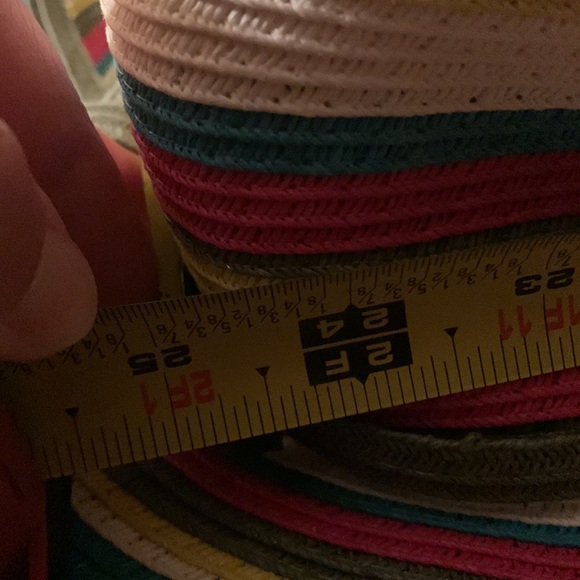 Oversized Wide-Brim Stripe Sun Hat